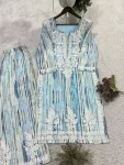 21FANCY RAYON EMBROIDERY WORK KURTI PALAZZO SET OFFICE WEAR WHOLESALE PRICE ETHNIC GARMENT (10)