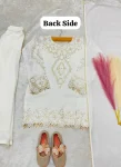22MODERN GEORGETTE EMBROIDERY 3 MM SEQUENCE WORK KID’S TOP PALAZZO WITH DUPATTA WEDDING WEAR WHOLESALE PRICE ETHNIC GARMENT (19)