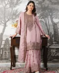 23CLASSIC FENDY SILK EMBROIDERY SEQUENCE WORK TOP SHARARA WITH DUPATTA FESTIVE WEAR WHOLESALE PRICE ETHNIC GARMENT (24)