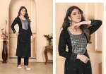 26NEW ARRIVAL RAYON SEQUENCE EMBROIDERY WORK TOP BOTTOM WITH DUPATTA FESTIVE WEAR WHOLESALE PRICE ETHNIC GARMENT (7)