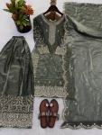 2DESIGNER FENDY SILK EMBROIDERY CODING AND SEQUENCE WORK TOP PALAZZO WITH DUPATTA FESTIVE WEAR WHOLESALE PRICE ETHNIC GARMENT (28)