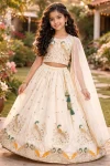 2DESIGNER GEORGETTE MULTI EMBROIDERY WORK LEHENGA CHOLI WITH DUPATTA FESTIVE WEAR WHOLESALE PRICE ETHNIC GARMENT (10)