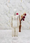 2FANCY GMYS SILK EMBROIDERY 3 MM SEQUENCE & CODING DORI WORK KID’S TOP PALAZZO WITH DUPATTA FESTIVE WEAR WHOLESALE PRICE ETHNIC GARMENT (4)