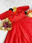 2FANCY KOTA CHECKS MAGGAMHANDWORK ONE PIECE DRESS DAILY WEAR WHOLESALE PRICE ETHNIC GARMENT (8)