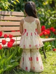 2LATEST RAYON DIGITAL PRINT WORK KID’S TOP BOTTOM WITH DUPATTA FESTIVAL WEAR WHOLESALE PRICE ETHNIC GARMENT (13)