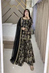 2MODERN MUSLIN COTTON FLORAL DIGITAL PRINT & STONE WITH FANCY LATKAN LACE WORK TOP SHARARA WITH DUPATTA FESTIVE WEAR WHOLESALE PRICE ETHNIC GARMENT (4)