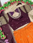 2MODERN RANGOLI SILK EMBROIDERY WORK LEHENGA CHOLI WITH DUPATTA WEDDING WEAR WHOLESALE PRICE ETHNIC GARMENT (1)