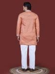 2MODERN SILK EMBROIDERY WORK MEN’S KURTA PAYJAMA WEDDING WEAR WHOLESALE PRICE ETHNIC GARMENT (25)