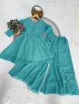 2NEW ARRIVAL CRUNCHY SILK PLAIN TOP PALAZZO WITH DUPATTA FESTIVE WEAR WHOLESALE PRICE ETHNIC GARMENT (10)