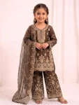2NEW ARRIVAL GMY SILK EMBROIDERY SEQUENCE WORK MOTHDER DAUGHTER SET FESTIVE WEAR WHOLESALE PRICE ETHNIC GARMENT (11)