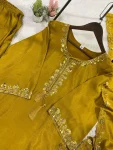 2RICH LOOK CHINON SEQUENCE EMBROIDERY WORK TOP PATIYALA WITH DUPATTA FESTIVE WEAR WHOLESALE PRICE ETHNIC GARMENT (9)