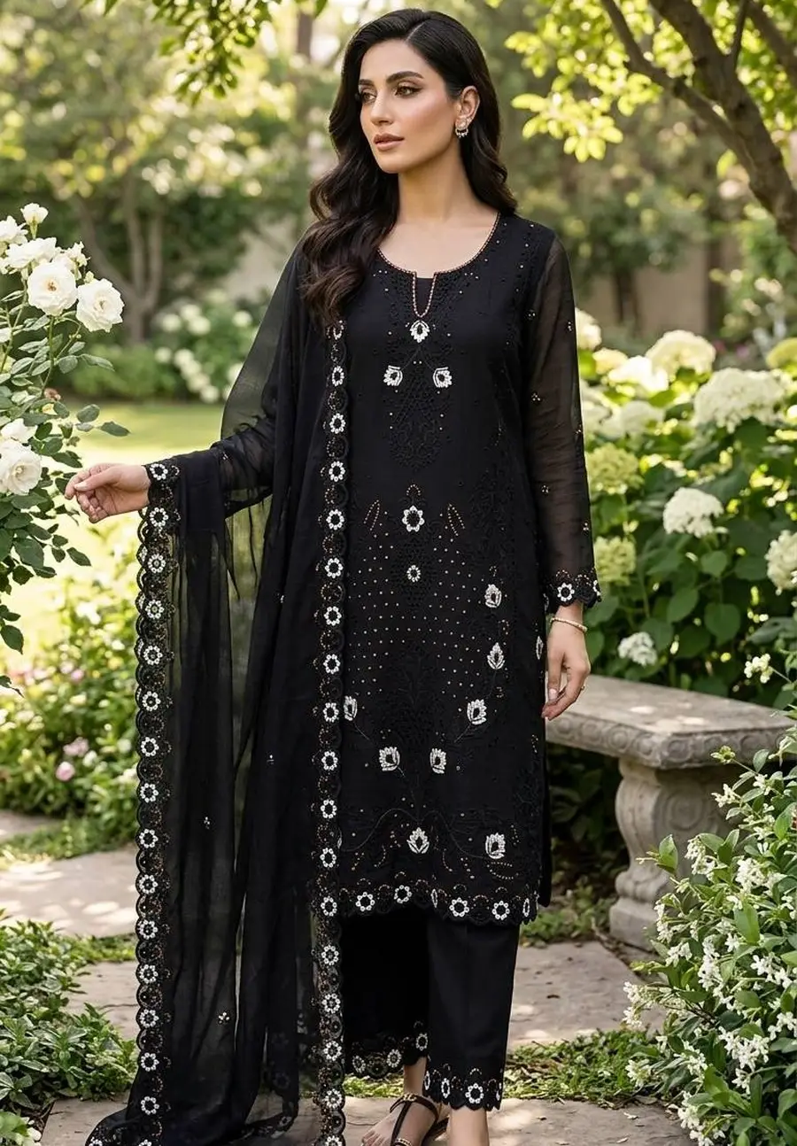 2RICH LOOK CRUNCHY SILK THREAD & SEQUENCE WORK TOP PALAZZO WITH DUPATTA FESTIVE WEAR WHOLESALE PRICE ETHNIC GARMENT (7)