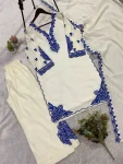 2RICH LOOK MUL CHANDERI EMBROIDERY WORK TOP PALAZZO WITH DUPATTA FESTIVE WEAR WHOLESALE PRICE ETHNIC GARMENT (9)