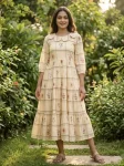 2RICH LOOK MUSLIN SILK GINGHAM PRINT WORK ONE PIECE DRESS DAILY WEAR WHOLESALE PRICE ETHNIC GARMENT (9)