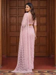 2RICH LOOK NET BEADS ,SEQUENCE, PEARLS EMBROIDERY WORK SAREE WITH UNSTITCHED BLOUSE PARTY WEAR WHOLESALE PRICE ETHNIC GARMENT (24)