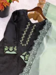 2RICH LOOK ROMAN GLASS EMBROIDERY SEQUENCE WITH RIVET MOTI WORK TOP PATIYALA WITH DUPATTA FESTIVE WEAR WHOLESALE PRICE ETHNIC GARMENT (25)