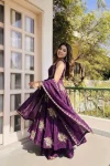 2TRENDING FENDY SILK EMBROIDERY SEQUENCE WORK GOWN PALAZZO WITH DUPATTA WEDDING WEAR WHOLESALE PRICE ETHNIC GARMENT (44)