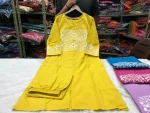 2TRENDING TESLA SILK EMBROIDERY WORK CO-ORD SET DAILY WEAR WHOLESALE PRICE ETHNIC GARMENT (9)