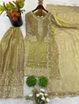 3DESIGNER FENDY SILK EMBROIDERY CODING AND SEQUENCE WORK TOP PALAZZO WITH DUPATTA FESTIVE WEAR WHOLESALE PRICE ETHNIC GARMENT (10)