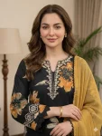 3FANCY MUSLIN EMBROIDERY LACE WORK TOP PALAZZO WITH DUPATTA FESTIVE WEAR WHOLESALE PRICE ETHNIC GARMENT (23)