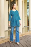 3FANCY POLY RAYON PRINT WORK TOP DAILY WEAR WHOLESALE PRICE ETHNIC GARMENT (8)