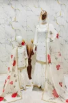 3MODERN GMY SILK EMBROIDERY SEQUENCE WORK MOTHER DAUGHTER SET FESTIVE WEAR WHOLESALE PRICE ETHNIC GARMENT (18)