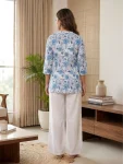 3NEW ARRIVAL RAYON DIGITAL PRINT WORK TOP PALAZZO SET DAILY WEAR WHOLESALE PRICE ETHNIC GARMENT (22)