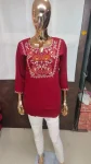 3NEW ARRIVAL RINKAL COTTON EMBROIDERY WORK ONLY TOP DAILY WEAR WHOLESALE PRICE ETHNIC GARMENT (7)
