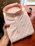 3RICH LOOK COTTON CHIKANKARI WORK KID’S KURTA PAYJAMA SET FESTIVE WEAR WHOLESALE PRICE ETHNIC GARMENT (14)