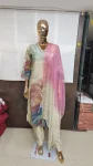 3TRENDING CHANDERI HANDWORK TOP BOTTOM WITH DUPATTA FESTIVE WEAR WHOLESALE PRICE ETHNIC GARMENT (9)