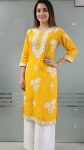 3TRENDING COTTON EMBROIDERY WORK TOP BOTTOM SET DAILY WEAR WHOLESALE PRICE ETHNIC GARMENT (8)