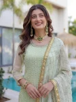 4FANCY GEORGETTE EMBROIDERY SEQUENCE ZARI WORK TOP SHARARA WITH DUPATTA FESTIVE WEAR WHOLESALE PRICE ETHNIC GARMENT (27)