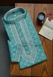 4MODERN SILK EMBROIDERY WORK MEN’S KURTA PAYJAMA WEDDING WEAR WHOLESALE PRICE ETHNIC GARMENT (13)