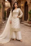 4RICH LOOK FENDY SILK EMBROIDERY SEQUENCE WORK TOP PALAZZO WITH DUPATTA WEDDING WEAR WHOLESALE PRICE ETHNIC GARMENT (18)