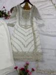 4RICH LOOK FENDY SILK EMBROIDERY SEQUENCE WORK TOP PALAZZO WITH DUPATTA WEDDING WEAR WHOLESALE PRICE ETHNIC GARMENT (18)