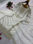 4RICH LOOK FENDY SILK EMBROIDERY SEQUENCE WORK TOP PALAZZO WITH DUPATTA WEDDING WEAR WHOLESALE PRICE ETHNIC GARMENT (18)