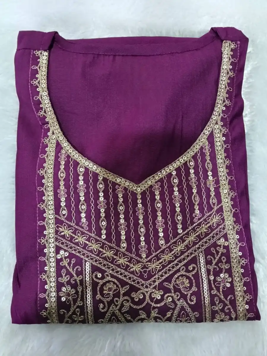 6FANCY RAYON EMBROIDERY WORK ONLY KURTI FESTIVE WEAR WHOLESALE PRICE ETHNIC GARMENT (1)