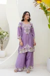 7MODERN CHINON COTTON EMBROIDERY WORK WITH ZARDOSI HAND WORK TOP PALAZZO WITH DUPATTA WEDDING WEAR WHOLESALE PRICE ETHNIC GARMENT (3)
