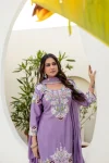 7MODERN CHINON COTTON EMBROIDERY WORK WITH ZARDOSI HAND WORK TOP PALAZZO WITH DUPATTA WEDDING WEAR WHOLESALE PRICE ETHNIC GARMENT (3)