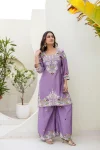 7MODERN CHINON COTTON EMBROIDERY WORK WITH ZARDOSI HAND WORK TOP PALAZZO WITH DUPATTA WEDDING WEAR WHOLESALE PRICE ETHNIC GARMENT (3)