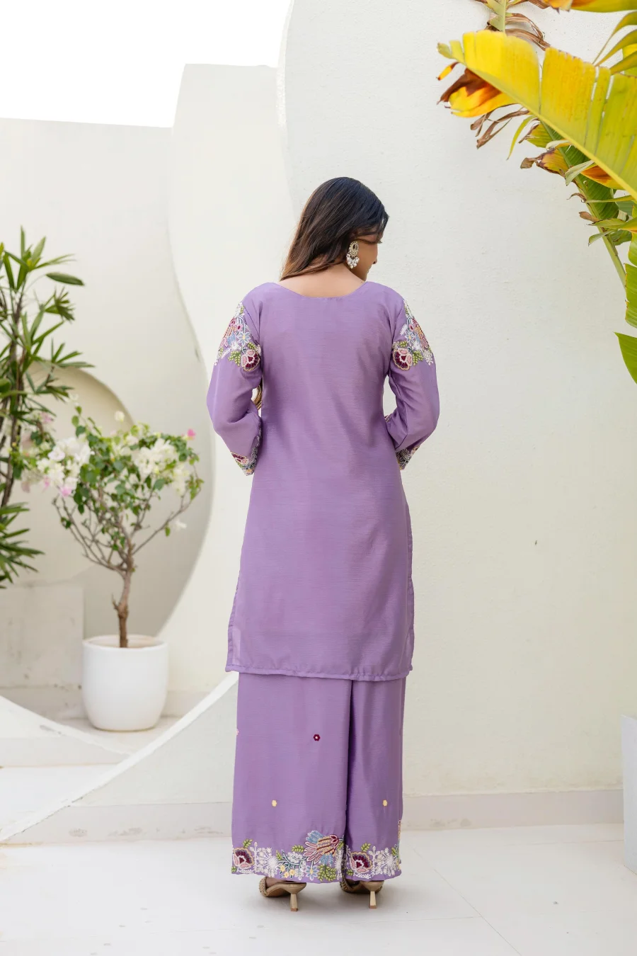 7MODERN CHINON COTTON EMBROIDERY WORK WITH ZARDOSI HAND WORK TOP PALAZZO WITH DUPATTA WEDDING WEAR WHOLESALE PRICE ETHNIC GARMENT (9)