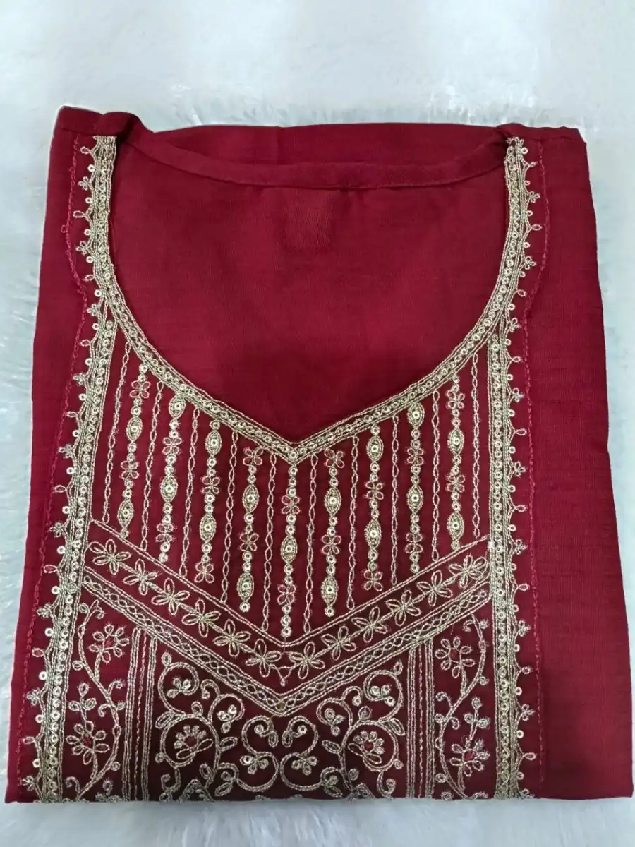 9FANCY RAYON EMBROIDERY WORK ONLY KURTI FESTIVE WEAR WHOLESALE PRICE ETHNIC GARMENT (21)
