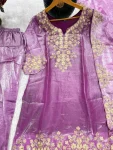 9MODERN FENDY SATIN EMBROIDERY WITH THREAD & SEQUENCE WORK TOP PATIYALA WITH DUPATTA FESTIVE WEAR WHOLESALE PRICE ETHNIC GARMENT (4)