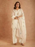 CLASSIC COTTON SILK MULTI NEEDLE WORK EMBROIDERY WITH FANCY BORDER WORK TOP PATIYALA WITH DUPATTA FESTIVE WEAR WHOLESALE PRICE ETHNIC GARMENT (2)