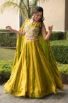 CLASSIC FENDY KALI WORK LEHENGA WITH BEADS WORK LEHENGA CHOLI WITH DUPATTA WEDDING WEAR WHOLESALE PRICE ETHNIC GARMENT (2)