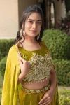 CLASSIC FENDY KALI WORK LEHENGA WITH BEADS WORK LEHENGA CHOLI WITH DUPATTA WEDDING WEAR WHOLESALE PRICE ETHNIC GARMENT (2)