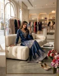 DESIGNER CP VICHITRA SILK EMBROIDERY 5 MM SEQUENCES WORK TOP PALAZZO WITH DUPATTA FESTIVE WEAR WHOLESALE PRICE ETHNIC GARMENT (4)
