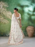 DESIGNER CRUSH RANGOLI SILK EMBROIDERY WITH CUTWORK BORDER SAREE WITH UNSTITCHED BLOUSE WEDDING WEAR WHOLESALE PRICE ETHNIC GARMENT (1)