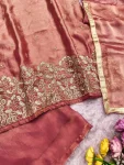 DESIGNER FENDY SATIN SILK MULTI THREAD EMBROIDERY SEQUENCE WORK TOP PALAZZO WITH DUPATTA FESTIVE WEAR WHOLESALE PRICE ETHNIC GARMENT (2)