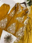 DESIGNER FENDY SEQUENCE EMBROIDERY WORK TOP PALAZZO WITH DUPATTA FESTIVE WEAR WHOLESALE PRICE ETHNIC GARMENT (2)